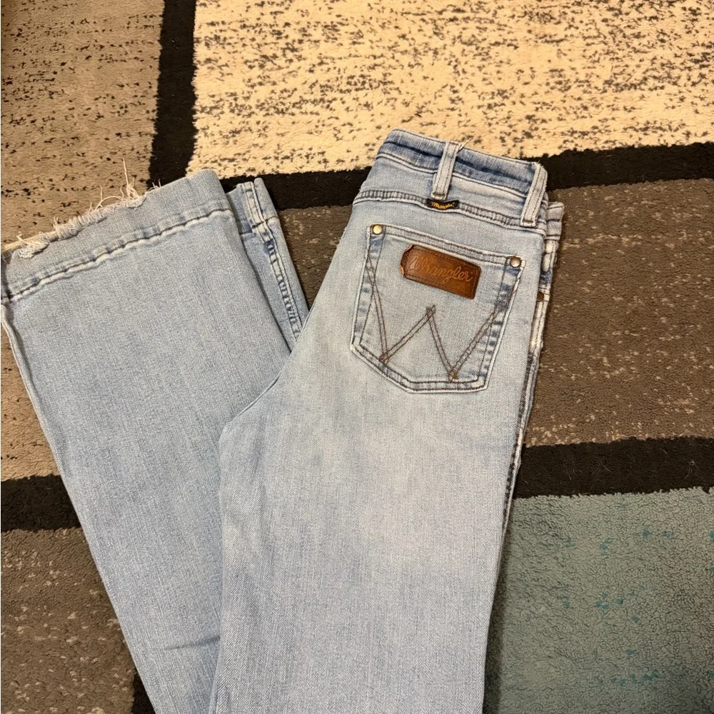 Wrangler Light Blue Women's Jeans - Picture 9 of 11